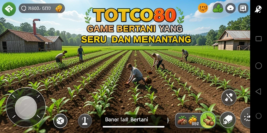 Antarmuka pengguna TOTO80 yang menarik dan fungsional.