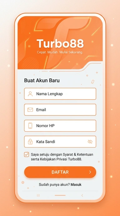 Panduan Lengkap Buat Akun Turbo88 untuk Android